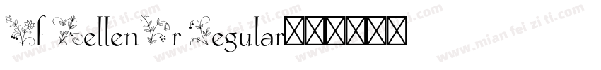 Cf HellenGr Regular字体转换